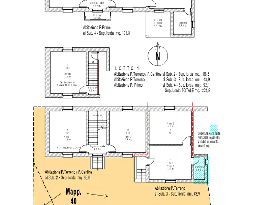 Immagine 21 di Appartamento in vendita  in Via Regina Margherita a Biassono