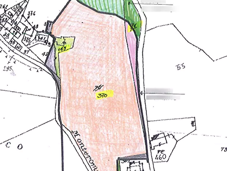 Immagine 7 di Terreno edificabile in vendita  in Localita' Monteromanesco a Pesaro