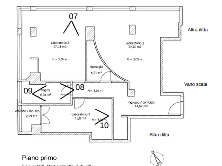 Immagine 7 di Laboratorio in vendita  in Via Sesto Pompeo a Terni
