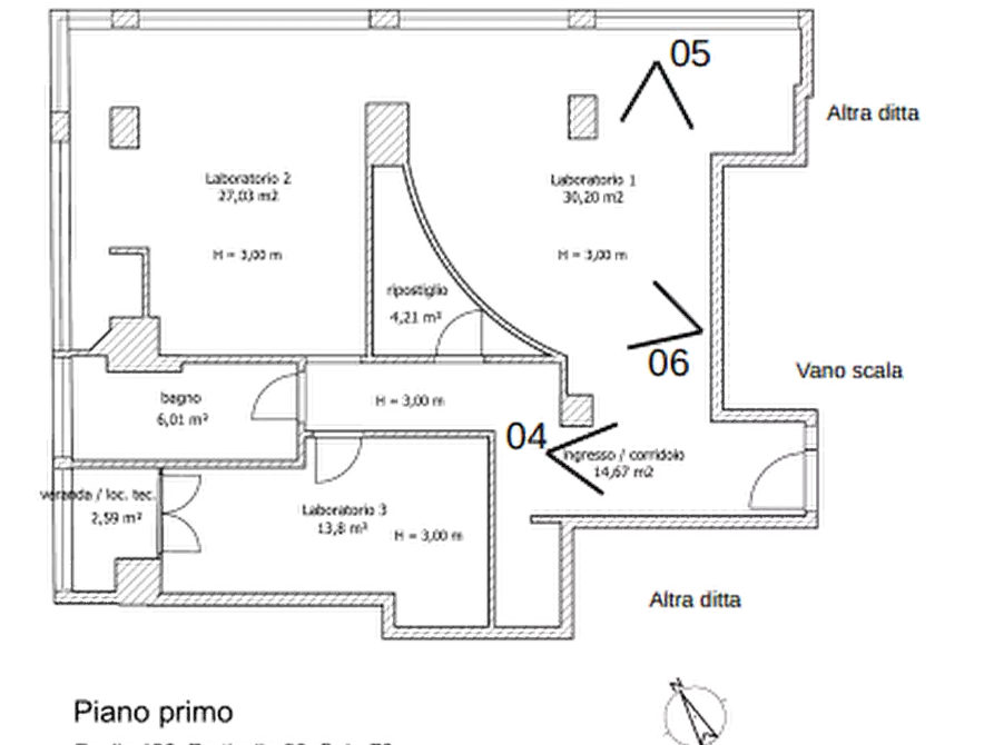 Immagine 8 di Laboratorio in vendita  in Via Sesto Pompeo a Terni