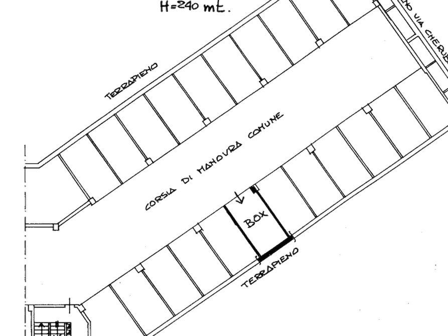 Immagine 23 di Garage in vendita  in Via Domenico Cimarosa  a Torino