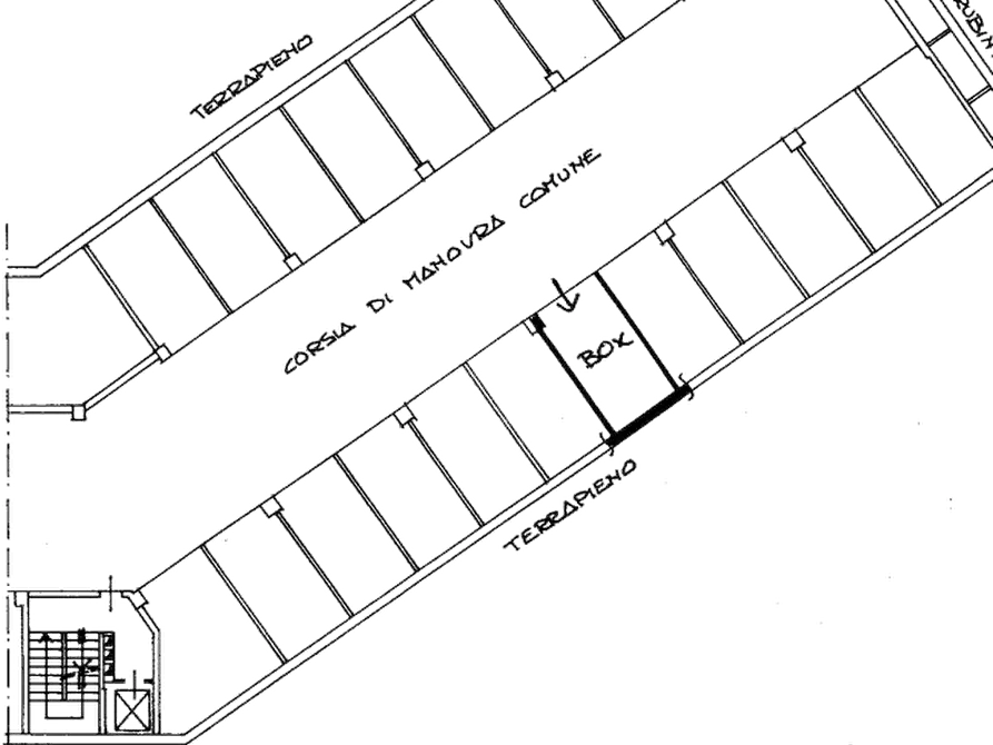 Immagine 23 di Garage in vendita  in Via Domenico Cimarosa  a Torino
