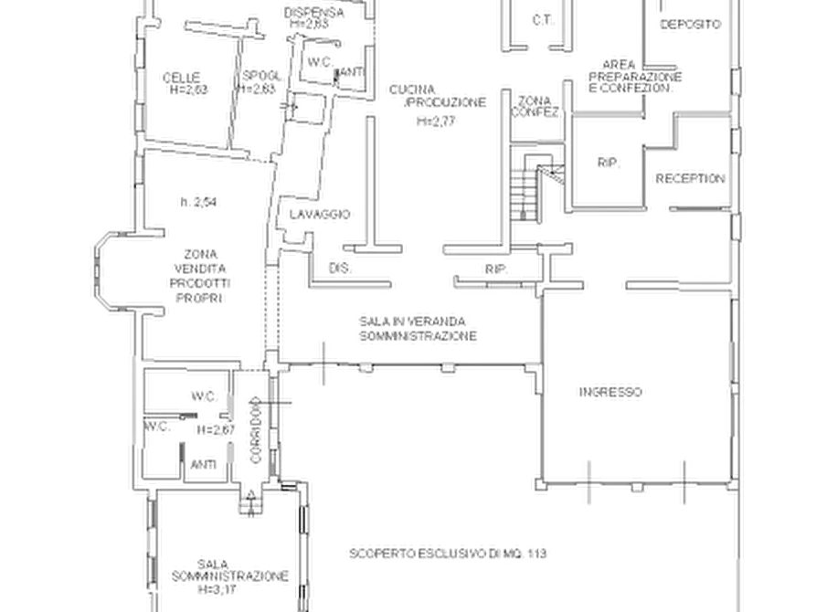 Immagine 17 di Negozio in vendita  in Via Muson a Santa Maria Di Sala