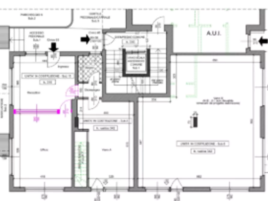 Immagine 13 di Ufficio in vendita  in Via Sant'Anna a Ponte San Pietro