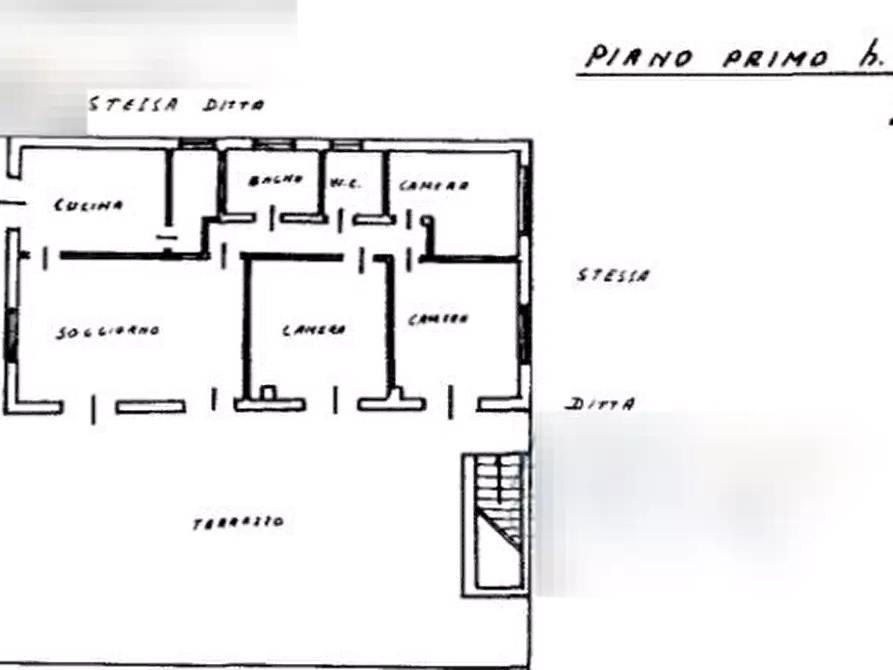 Immagine 15 di Casa indipendente in vendita  in Strada Vecchia per Levone a Rocca Canavese