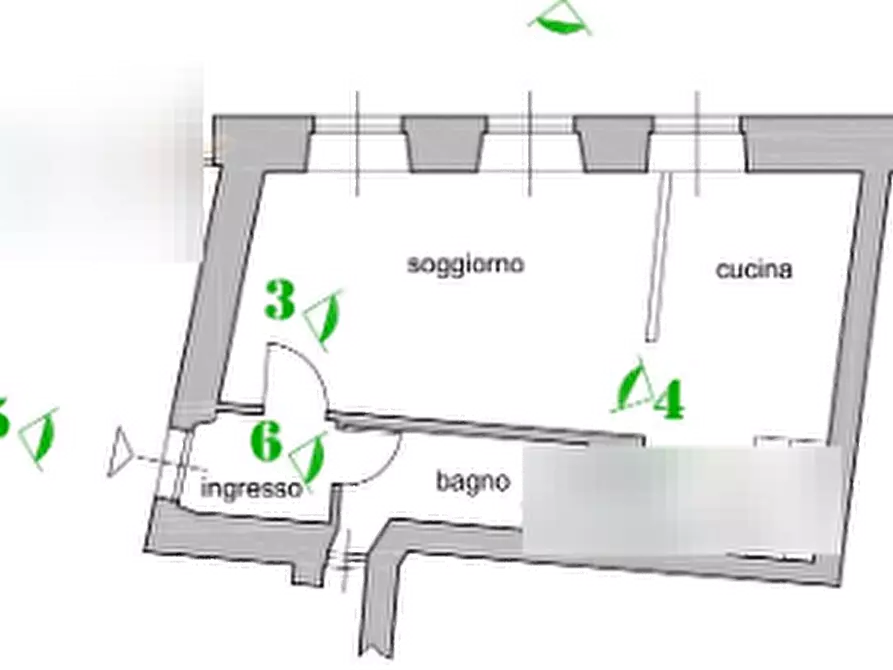 Immagine 13 di Porzione di casa in vendita  in Via Giuseppe Raimondo a Volpiano