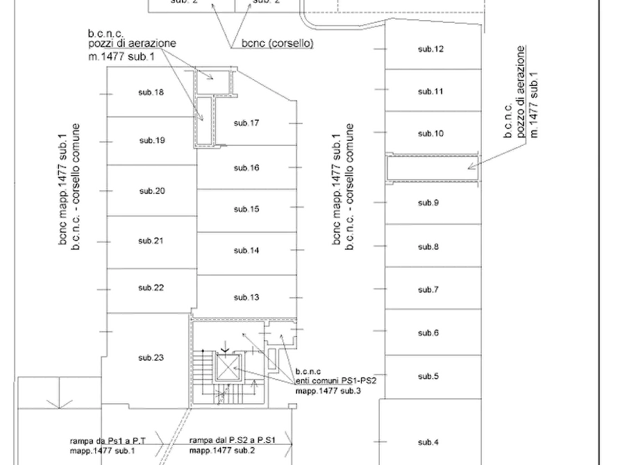 Immagine 19 di Garage in vendita  in Via Dante Alighieri a Arluno