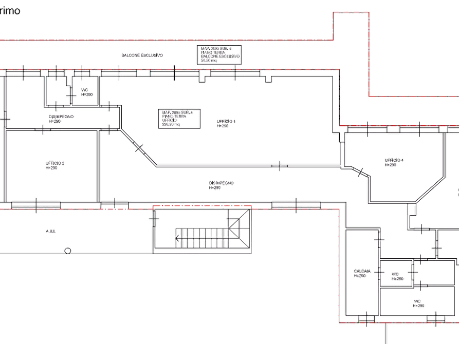 Immagine 4 di Ufficio in vendita  in Via Carabello Poma a Suisio