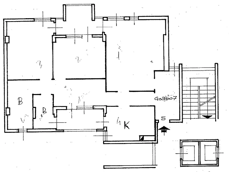 Immagine 9 di Appartamento in vendita  in Via Bova a Roma