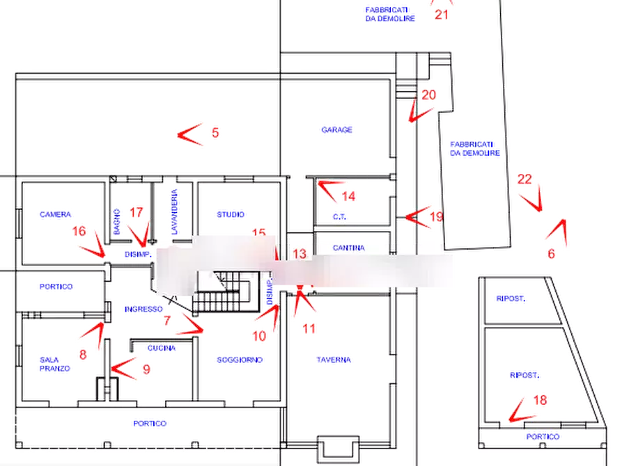 Immagine 8 di Villa in vendita  in Via Bellimadore  a Montorso Vicentino