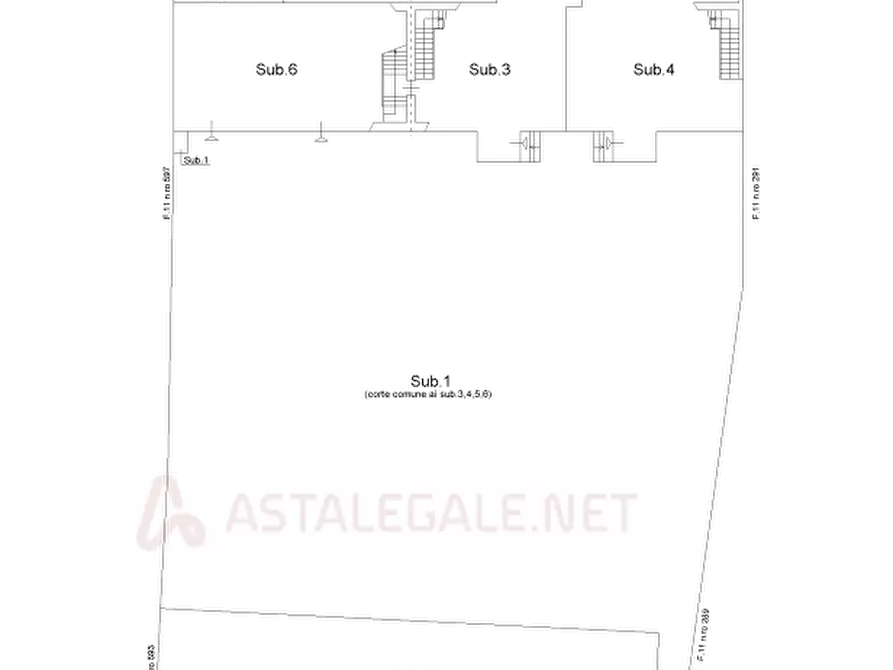 Immagine 19 di Porzione di villa in vendita  in Vicolo Regina Margherita a Dusino San Michele