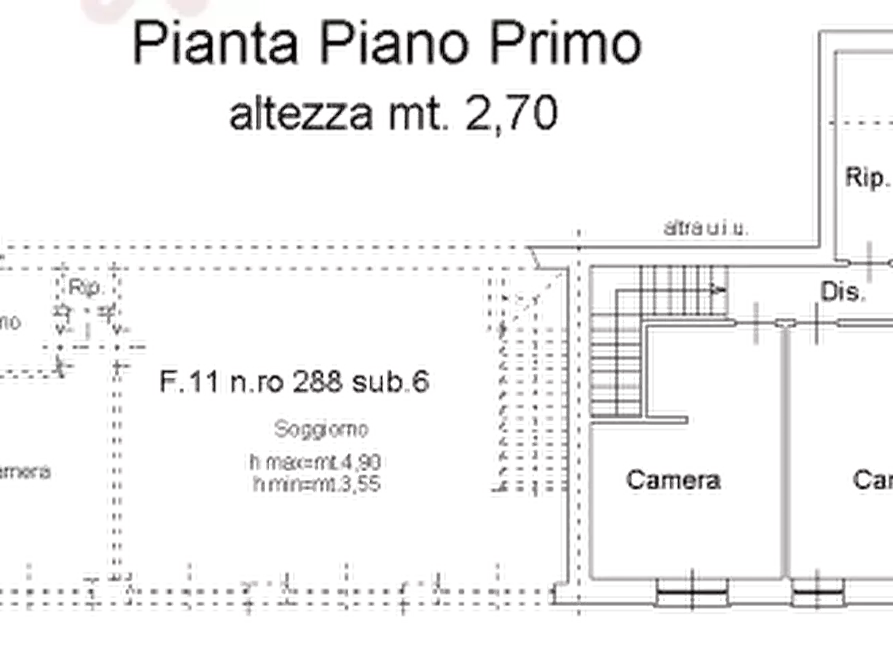 Immagine 20 di Porzione di villa in vendita  in Vicolo Regina Margherita a Dusino San Michele