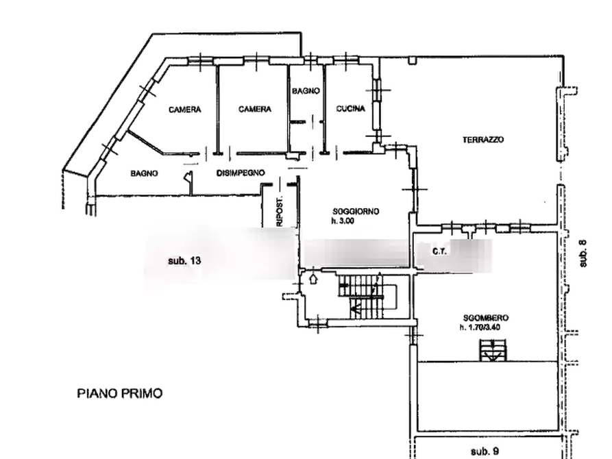 Immagine 16 di Appartamento in vendita  in Corso Savona a Asti