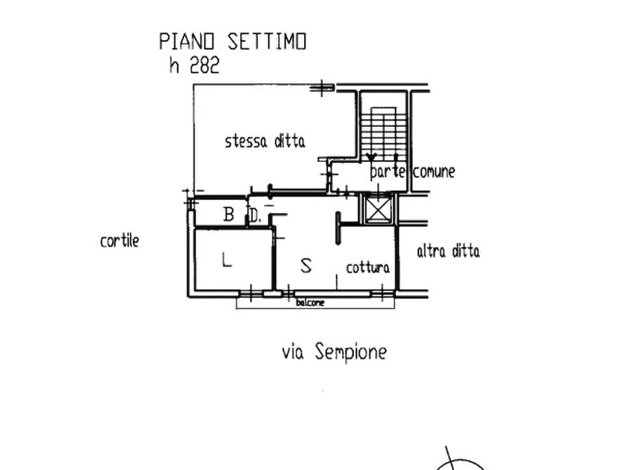 Immagine 6 di Appartamento in vendita  in Via Sempione a Baranzate