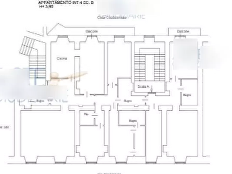 Immagine 27 di Appartamento in vendita  in Via del Viminale a Roma