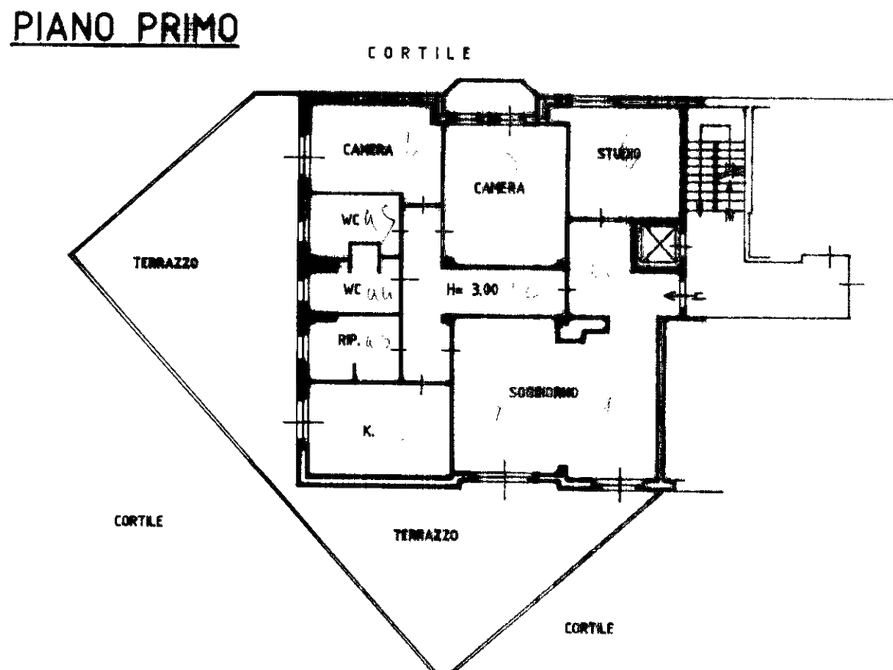 Immagine 8 di Appartamento in vendita  in Via Gallini a Abbiategrasso