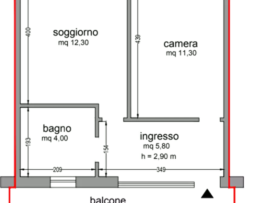 Immagine 6 di Appartamento in vendita  in Via Medolago a Terno D'isola