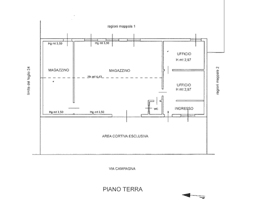 Immagine 10 di Magazzino in vendita  in Via Campagna a Serravalle A Po