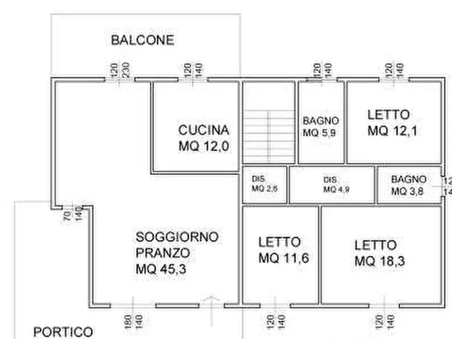 Immagine 25 di Appartamento in vendita  in Via Provinciale Diolaguardia a Roncofreddo