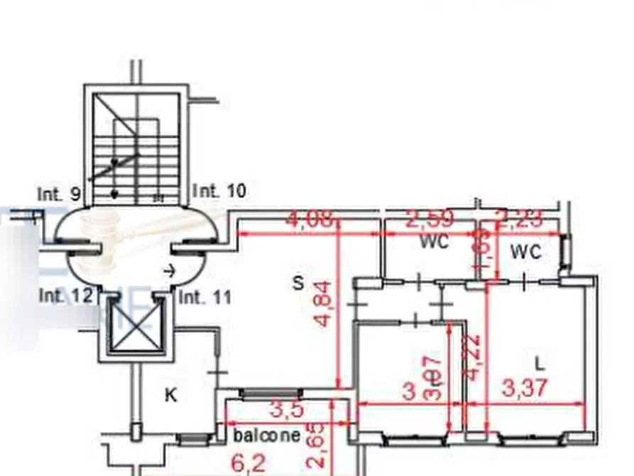 Immagine 27 di Appartamento in vendita  in Via Decimomannu a Roma