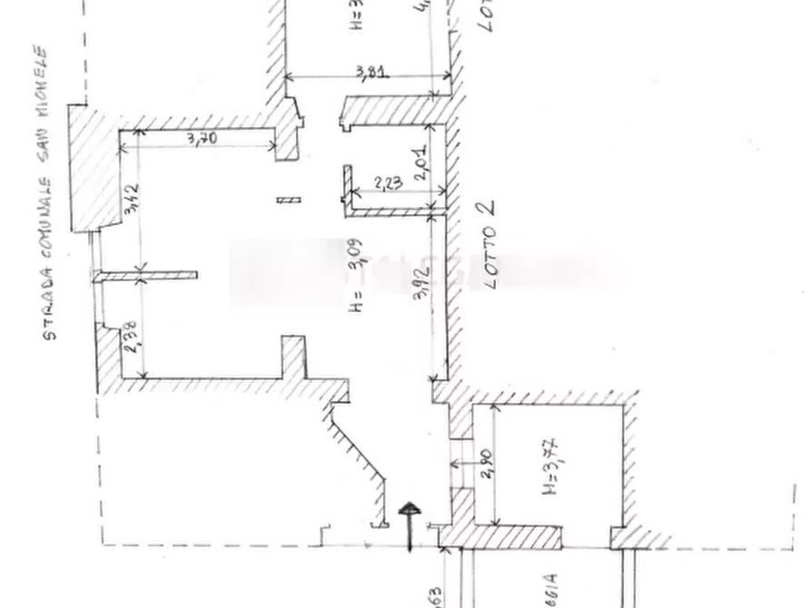 Immagine 6 di Porzione di casa in vendita  in Località San Michele a Figline Valdarno