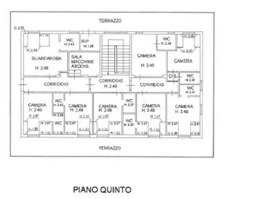 Immagine 29 di Hotel in vendita  in Via Giovanni da Verrazzano a Cesenatico