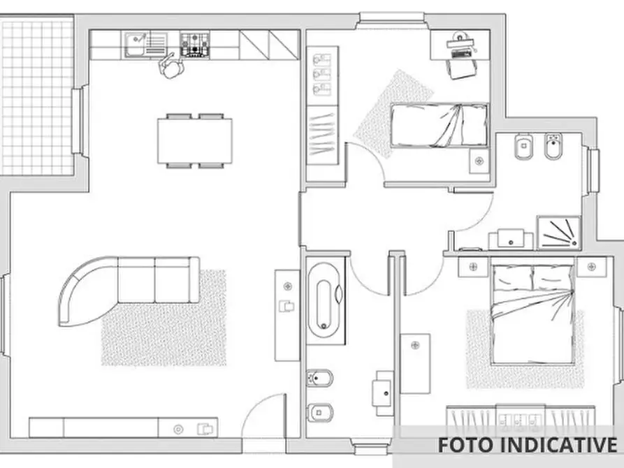 Immagine 9 di Terreno edificabile in vendita  in Via S. Marco a Cartoceto
