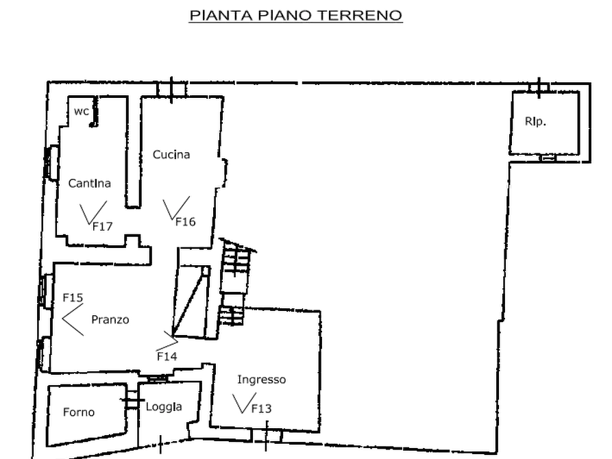 Immagine 15 di Porzione di casa in vendita  in Strada Ronta Campagna a Borgo San Lorenzo
