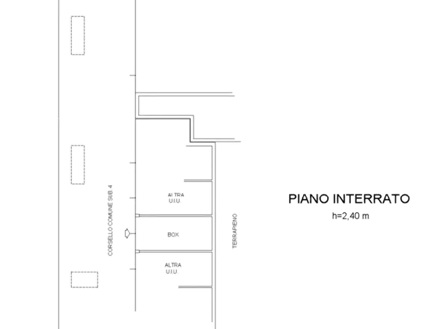 Immagine 10 di Garage in vendita  in Via Martiri di Cefalonia a Peschiera Borromeo