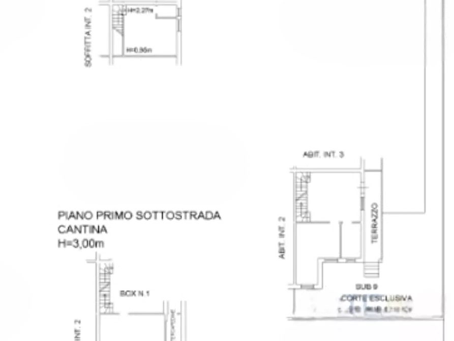 Immagine 5 di Villetta a schiera in vendita  in Via Genuri a Roma