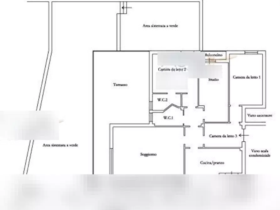 Immagine 18 di Appartamento in vendita  in Via Cavalese a Roma