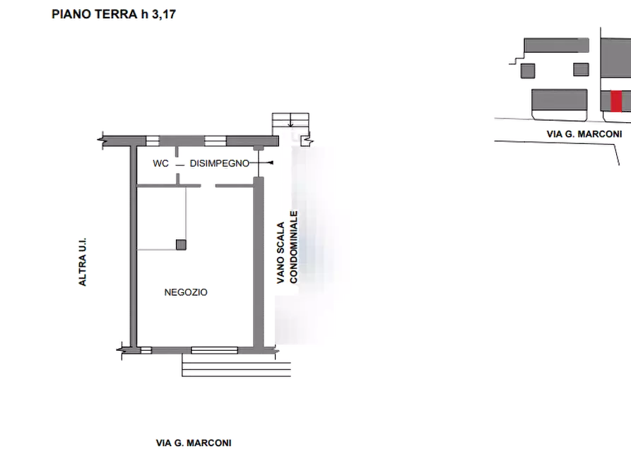 Immagine 16 di Negozio in vendita  in Via Guglielmo Marconi  a Pontenure