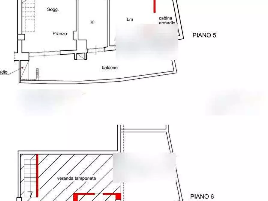 Immagine 23 di Appartamento in vendita  in Via dei Traghetti a Roma