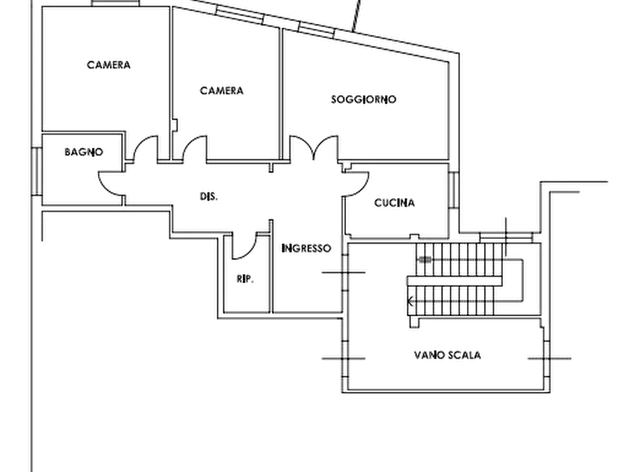 Immagine 31 di Appartamento in vendita  in Via Monsignore Razzoli a Villafranca In Lunigiana