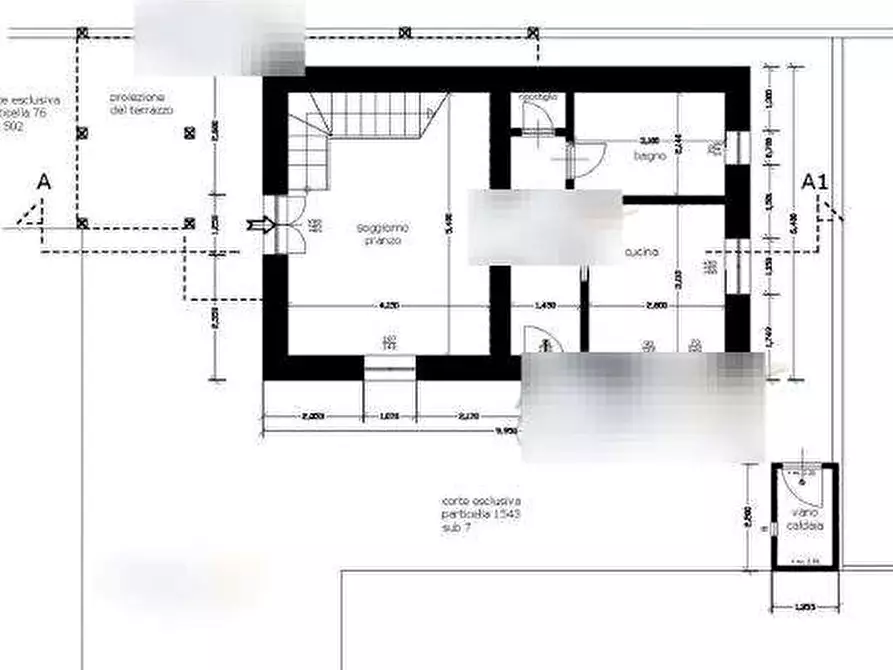 Immagine 24 di Porzione di casa in vendita  in Via S. Pier Niceto a Roma