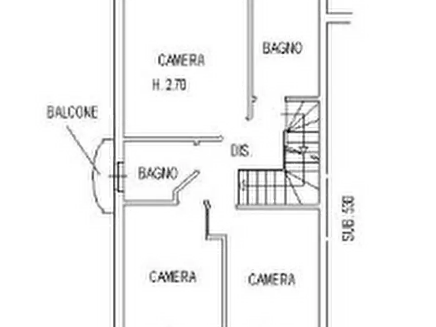 Immagine 6 di Porzione di casa in vendita  in Via Risorgimento a Castelcovati