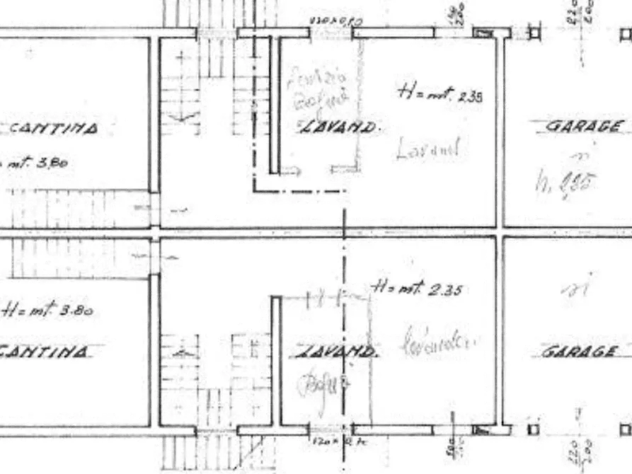 Immagine 27 di Porzione di casa in vendita  in Via G. Mameli a Milzano