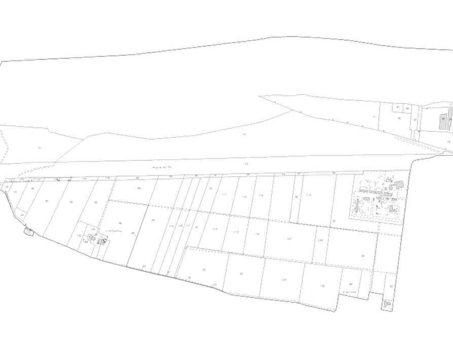 Immagine 17 di Terreno agricolo in vendita  in Località Berra a Riva Del Po