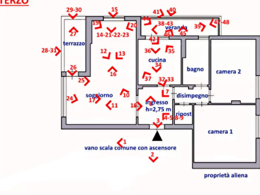 Immagine 23 di Appartamento in vendita  in Via Revedole a Pordenone