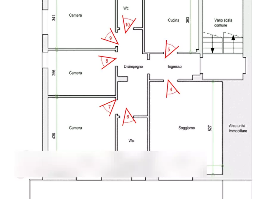 Immagine 23 di Appartamento in vendita  in Via Fabiani a Vicenza