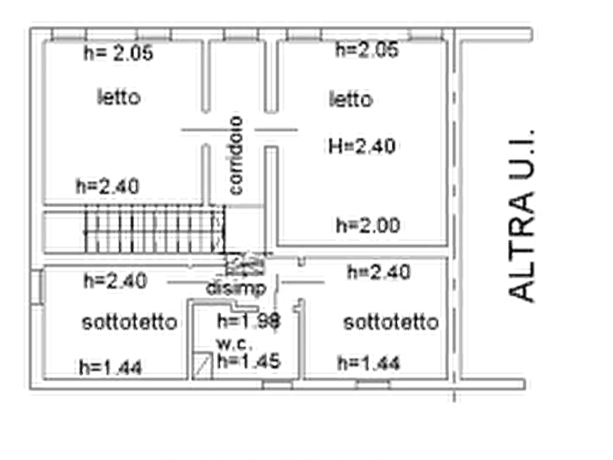 Immagine 15 di Porzione di casa in vendita  in  Via Napoleonica a Bagnolo Di Po