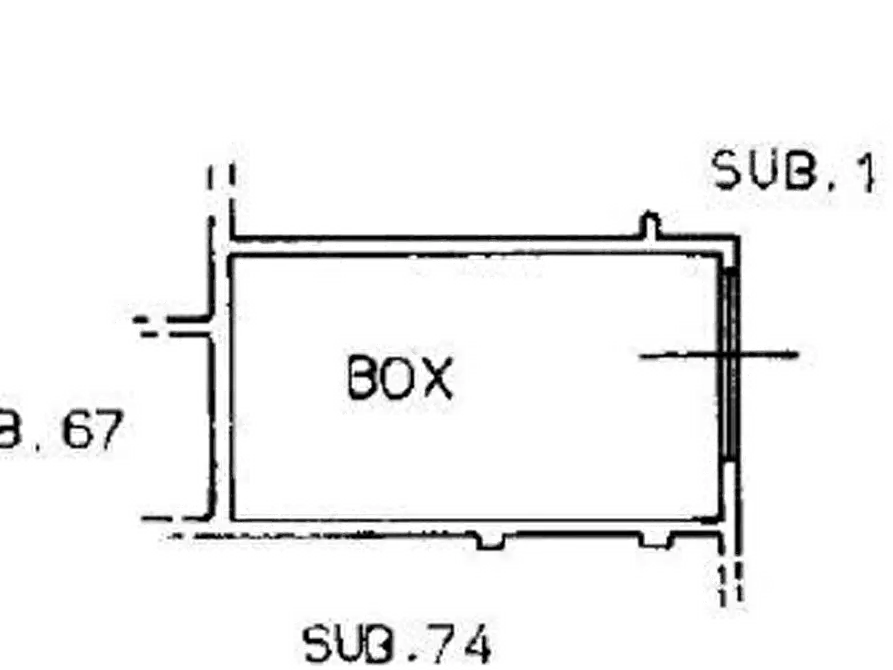 Immagine 13 di Garage in vendita  in Via Bravi a Terno D'isola