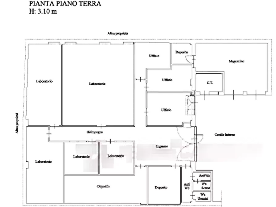 Immagine 12 di Negozio in vendita  in Corso Alessandria  a Asti