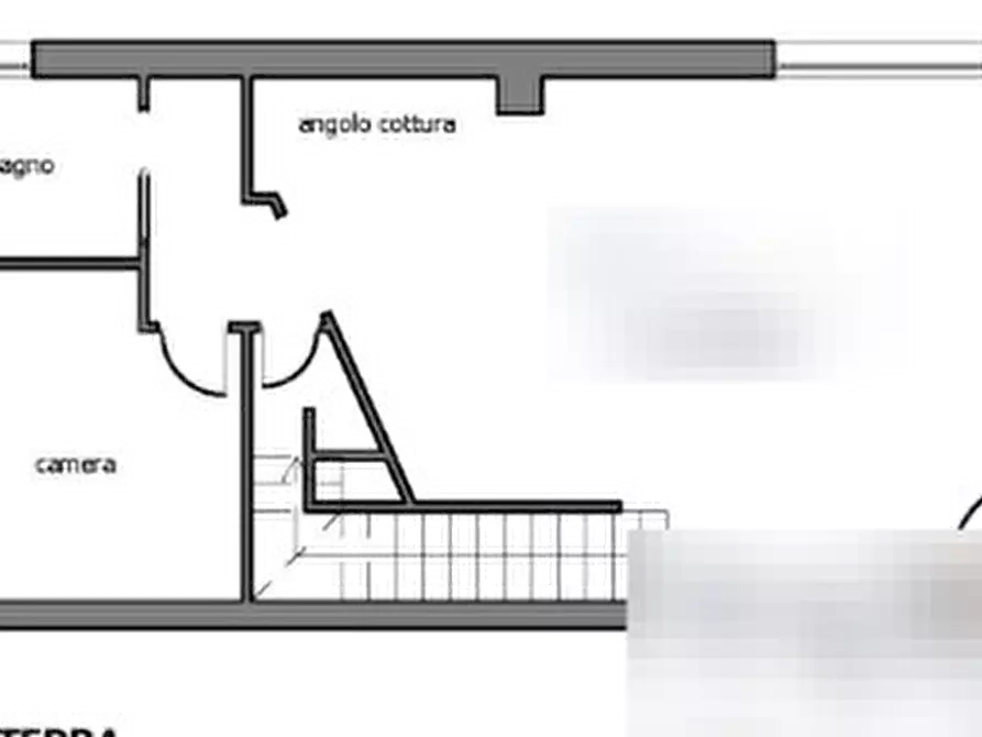 Immagine 26 di Porzione di casa in vendita  in Via S. Cipirello a Roma
