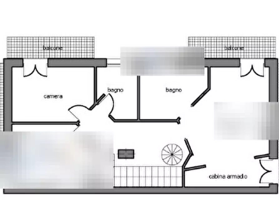 Immagine 27 di Porzione di casa in vendita  in Via S. Cipirello a Roma