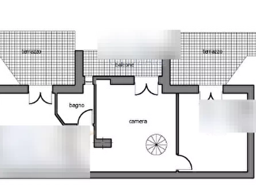 Immagine 28 di Porzione di casa in vendita  in Via S. Cipirello a Roma