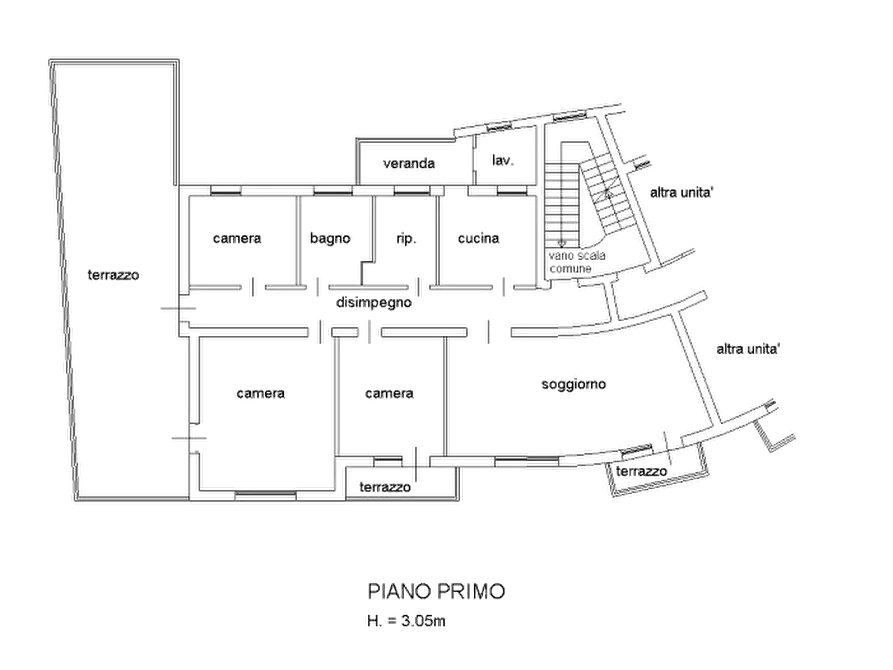 Immagine 21 di Appartamento in vendita  in Via Carlo Cattaneo a Treviso