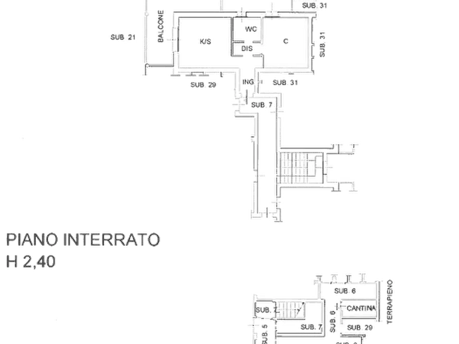 Immagine 9 di Appartamento in vendita  in Via FRATELLI CERVI  a Trezzano Rosa