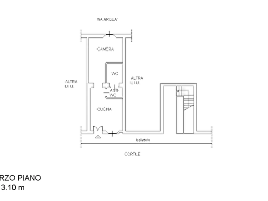 Immagine 24 di Appartamento in vendita  in Via ARQUA' a Milano