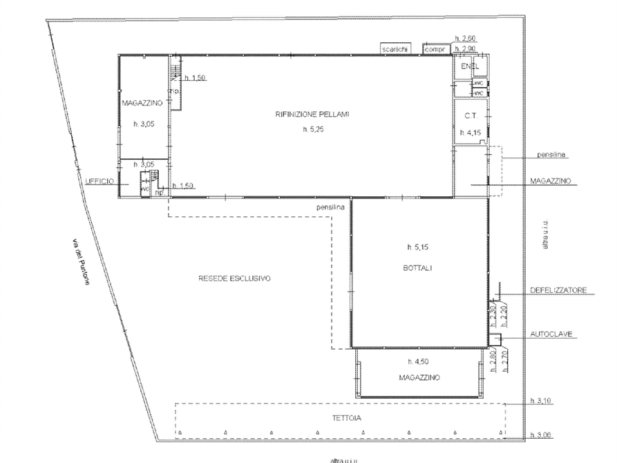 Immagine 15 di Capannone industriale in vendita  in Via del Puntone a Fucecchio